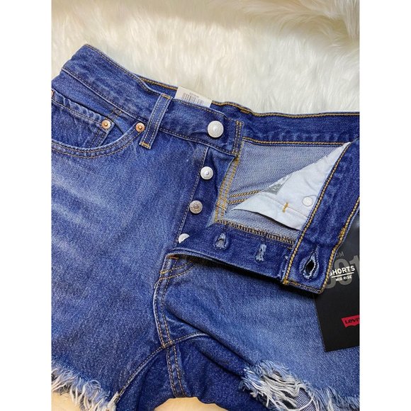 Levi’s Premium 501 Denim Shorts - Picture 5 of 6